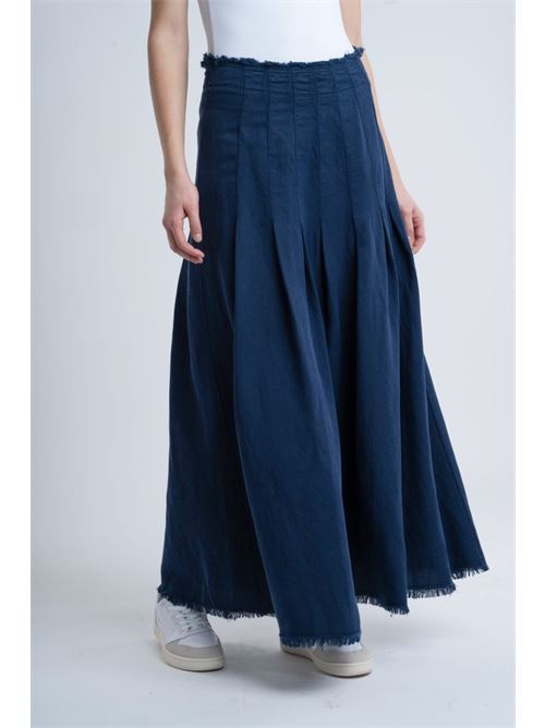 Gonna lunga a pieghe VIA MASINI 80 | P26M888LK900